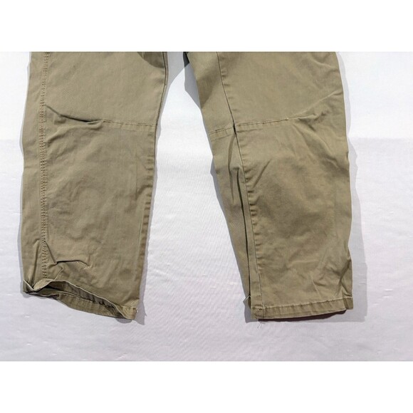 Sundance Cargo Pocket Womens Beige Khaki Straight Leg Casual Pants Sz 14 - Picture 3 of 12